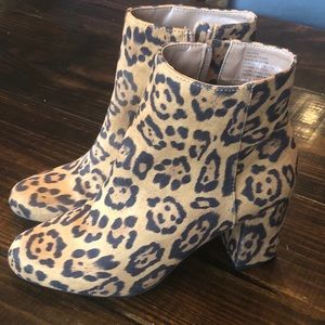 Jacinta Leopard Ankle Boot